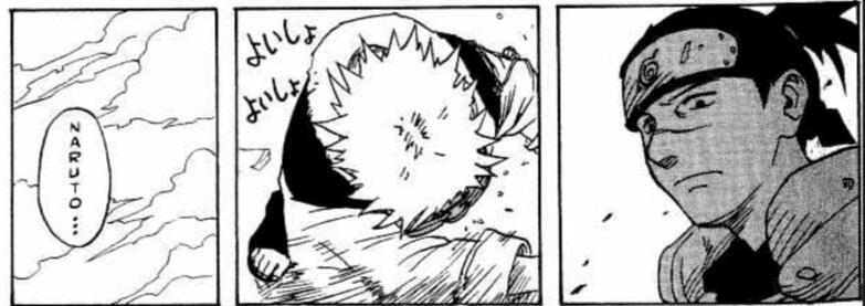 Iruka caring Naruto?