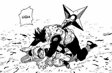 Iruka caring Naruto?